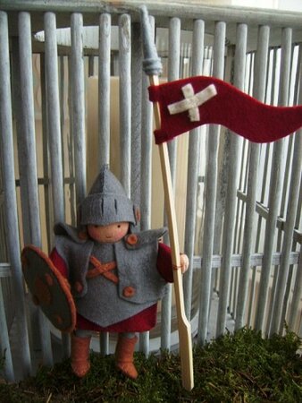 Patroonblad Rode ridder