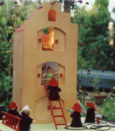 De brandweer mannetjes