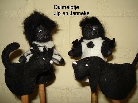 Patoonblad Vingerpopjes Jip en Janneke