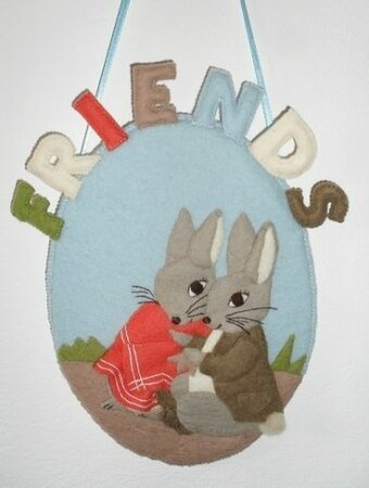 Patroonblad Medaillonhanger Frends