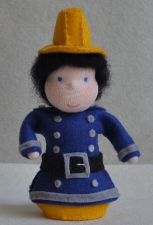 Patroonblad Brandweerman Bram