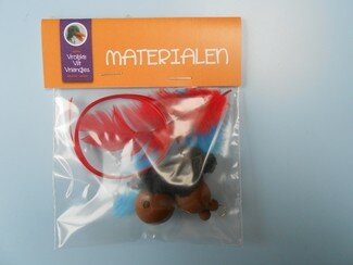 Pepernotenpiet materiaalzakje