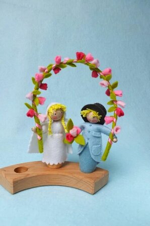 Pakket Steker Pinksterbruid en bruidegom