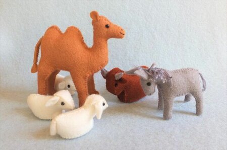 Pakket Kerstgroep dieren