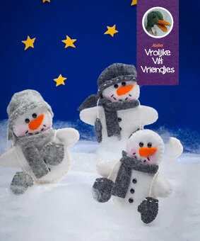 Pakket Vrolijke sneeuwpopjes