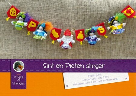 Pakket Sint en Piet slinger roetveeg