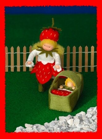 Pakket Aardbeimoeder met baby