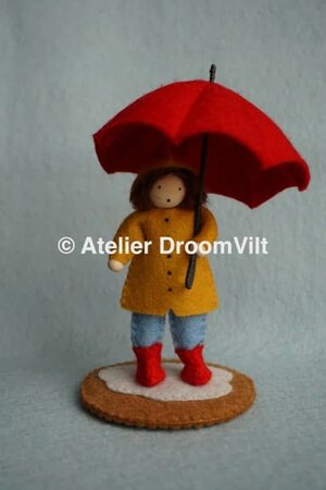 Pakket 'in de regen'