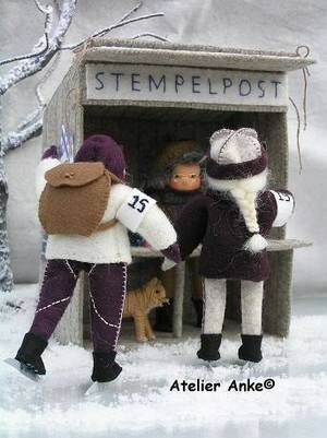 Pakkek Sjoerd van de stempelpost