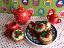 Pakket Beschuitje mini aardbei