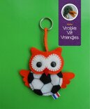 Pakket Voetbaluiltje  sleutelhanger