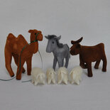 Pakket Os ezel kameel en schapen