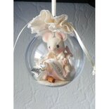 Pakket Nostalgische bol met wensmuisje