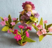 Pakket De bloemetjes buiten zetten