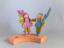 Pakket Bloemenkinderen Distel en Vergeet me nietje