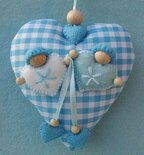 Pakket Babyhart blauw
