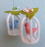 Pakket Twee vogelkooitjes