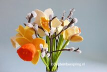Patroonblad Lente boeket