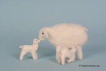 Patroonblad Schapen en lammetjes (Hoera het is weer lammertijd!)