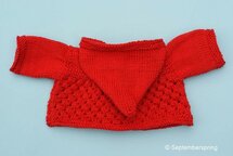 Patroonblad ajour vestje