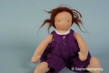 Patroonblad Gebreide tuinbroek voor Poppie