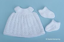 Patroonblad Gebreid jurkje