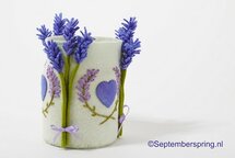 Patroonblad Lavendellichtje