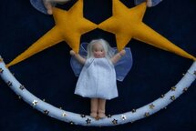 Patroonblad Kerstmandala.