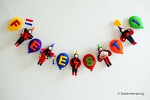 Patroonblad Feest!-slinger