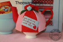 Patroonblad Theewarmertje.