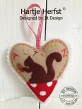 Patroonblad Hartje Herfst.
