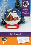 Patroonblad Let it snow