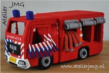 Patroonblad Brandweerwagen
