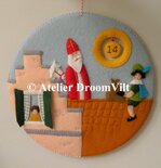 Pakket Nog een paar nachtjes slapen MET houten schijf