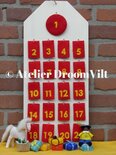 Pakket Aftel kalender Sinterklaas. met donkere pietjes