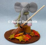 Pakket blaadjes vegen