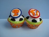 Pakket Cupcake voetbal