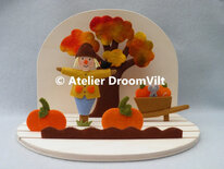 Pakket Seizoen tafereel De vogelverschrikker