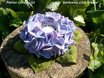 Pakket Waxinelichtje Hortensia lila