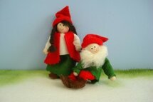 Pakket Kabouterman en vrouw