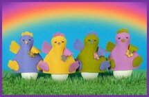 Pakket Kip op het ei