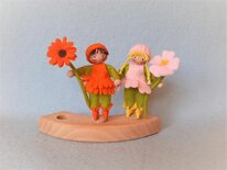 Pakket Bloemenkinderen Wilde roos en Goudsbloem 