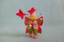 Pakket Vlinderelfje rood/roze