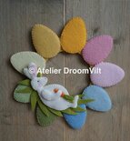 Pakket een vrolijke paashanger