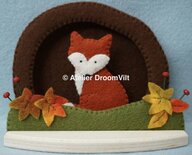 Pakket Vos in  zijn holletje