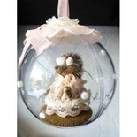 Pakket Nostalgische bol met vrouwtje Plooi