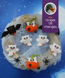 Pakket Halloween uiltjes met strokrans