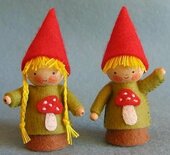 Pakket Twee kleine kaboutertjes in de herfst