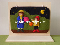 Pakket Seizoenbordje Sint Maarten exclusief het hout