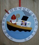 Pakket  aftelkalender Welkom Sint & Piet'
